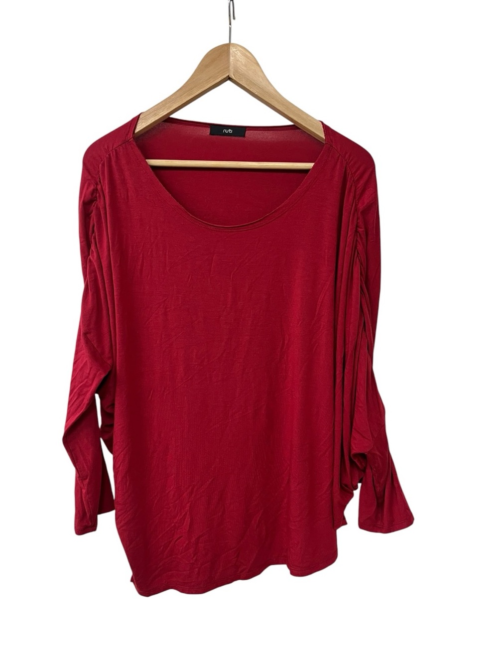 Ruti Alembika Red Modal Top  1